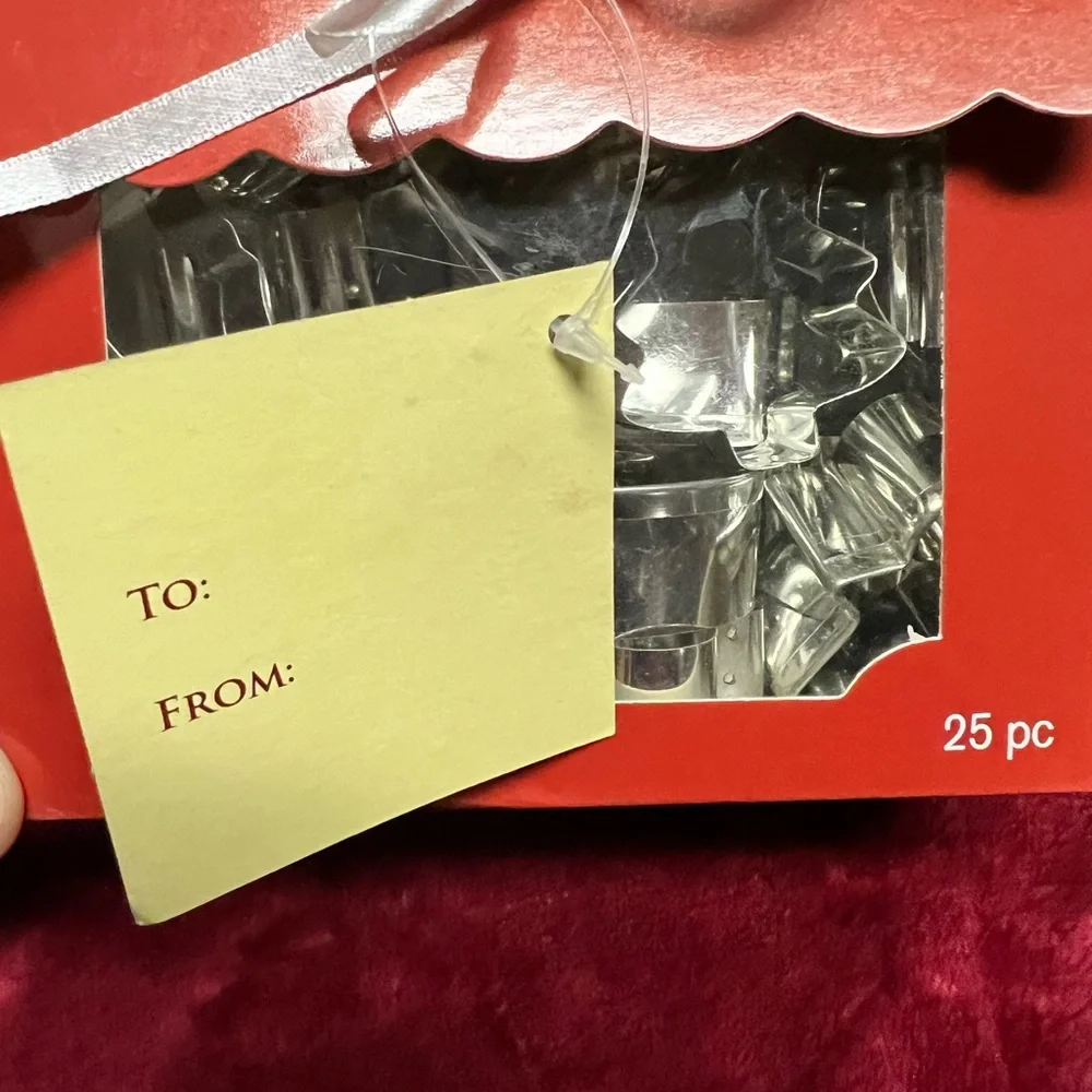 Mini Christmas Holiday Cookie Cutters, NWT